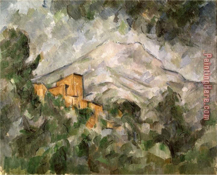 Paul Cezanne Montagne Sainte Victoire And Chateau Noir